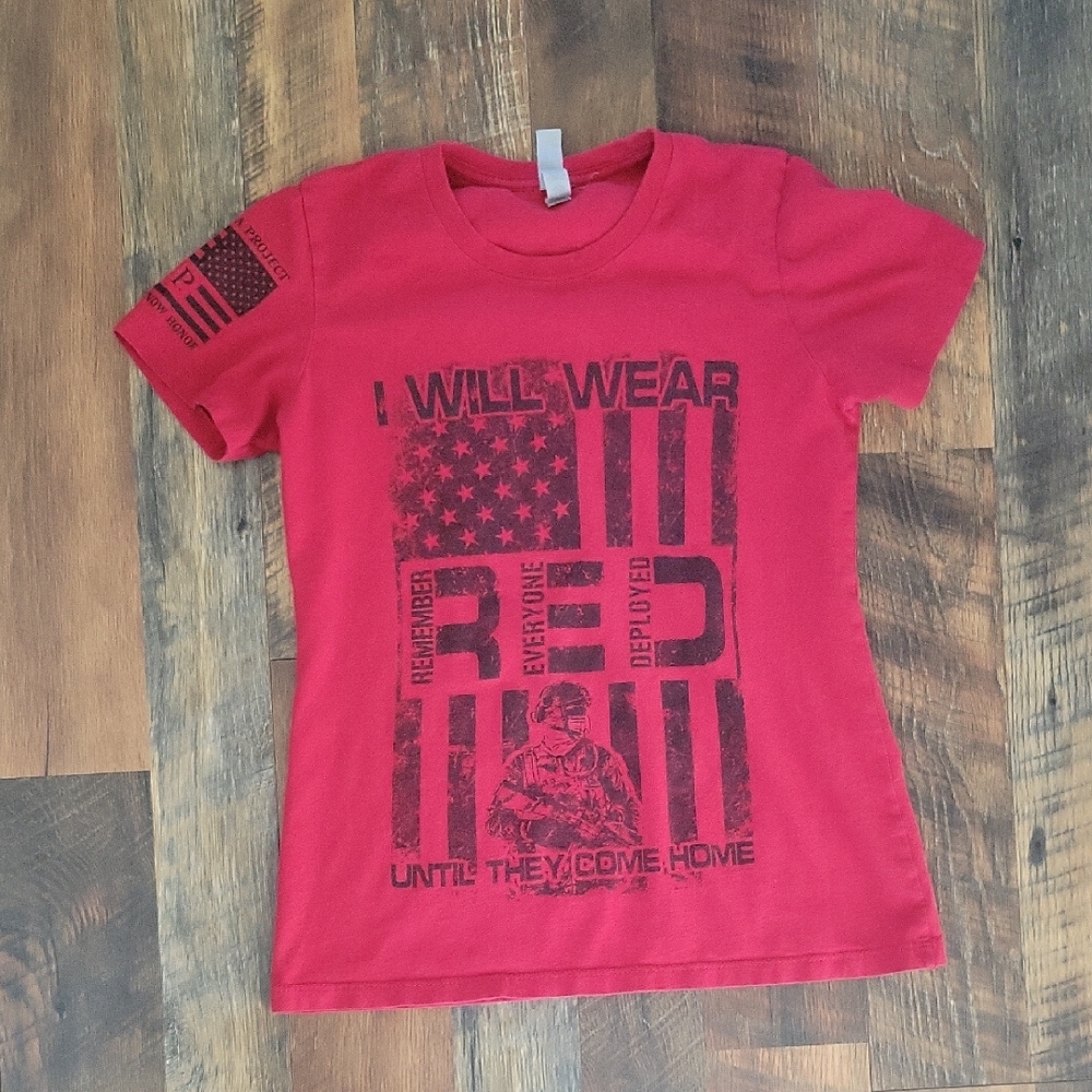 4/$20 TIL VALHALLA Project R.E.D. Shirt